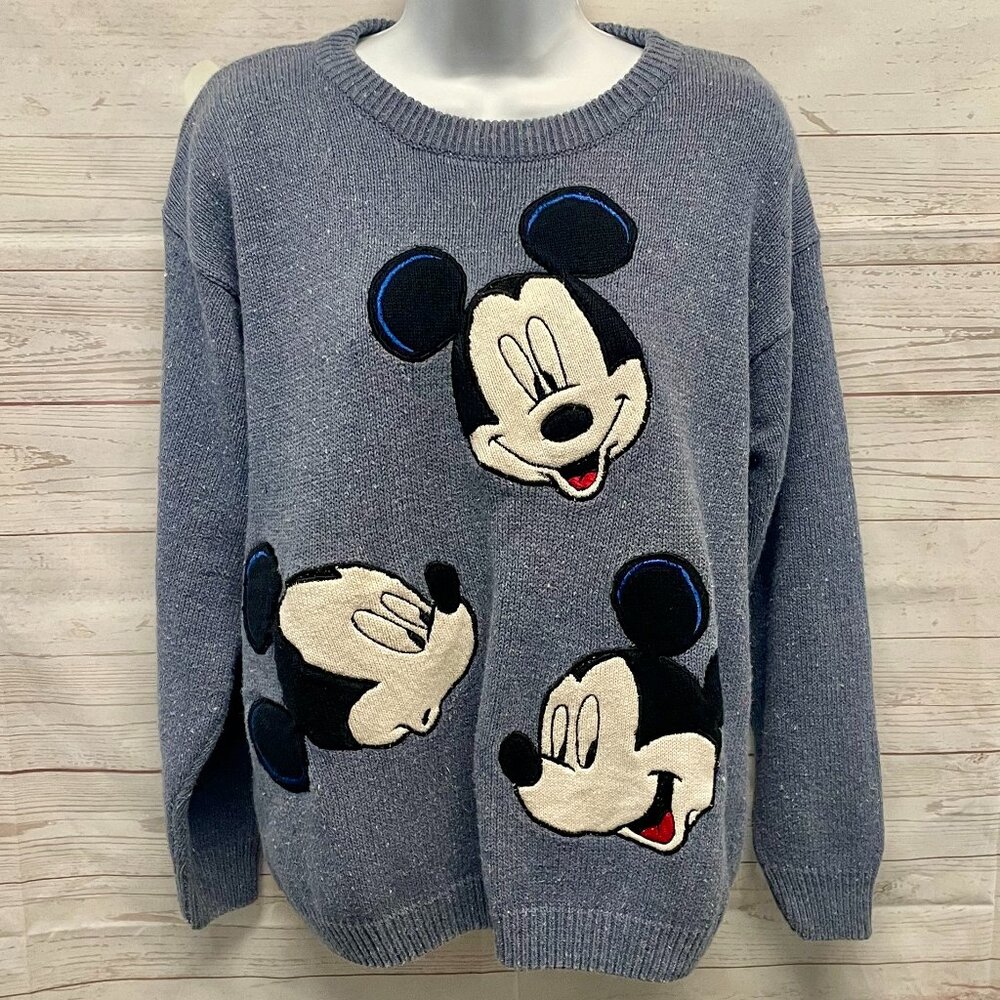 Vintage Disney Mickey Unlimited Jerry Leigh Mickey Mouse Sweater